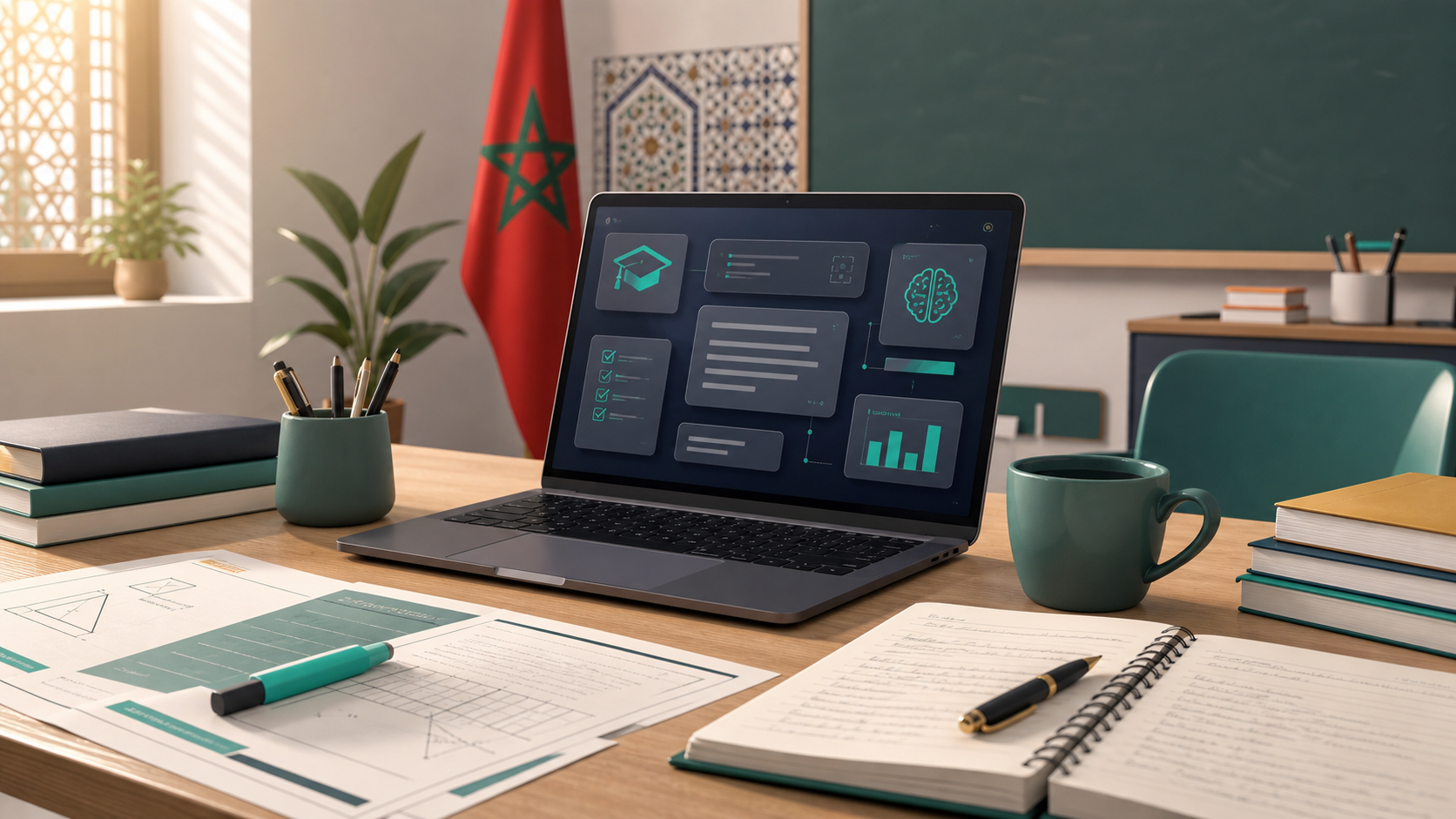 IA pour enseignants au Maroc : guide simple pour commencer en 2026